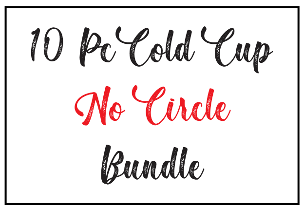10 PC MYSTERY Cold Cup NO CIRCLE Bundle - General
